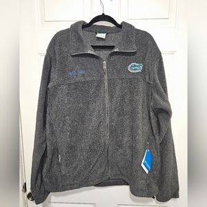 NWT Columbia Florida Gators fleece jacket size xl